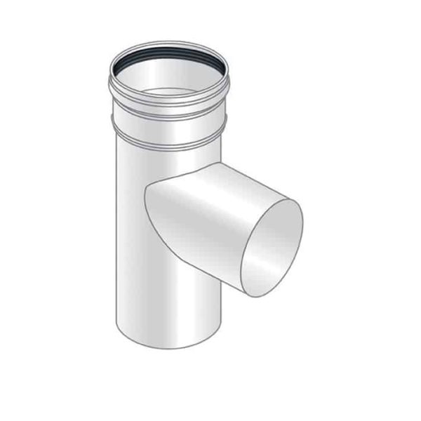 Raccordo a T90° Derivazione dn 80 in plastica pps