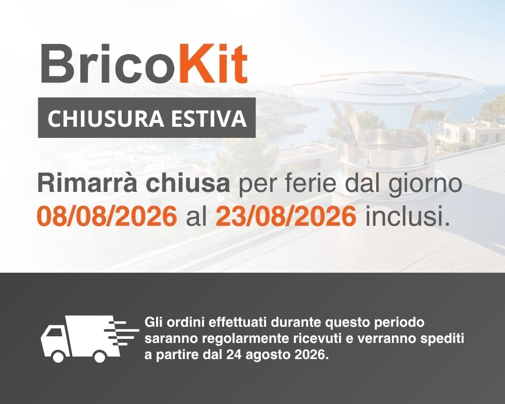 Gli ordini effettuati durante questo periodo saranno regolarmente ricevuti e verranno spediti a partire dal 24 agosto 2026